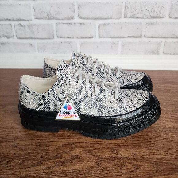 ⭐Converse Chuck 70 National Suede Snake Print Platform 8.5 Womens Shoes A15045C⭐ - Picture 11 of 15